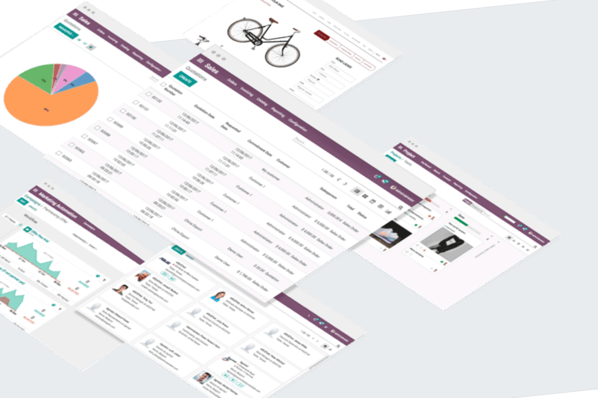 Odoo • Texte et Image